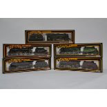 Mainline OO Gauge Steam Locomotives and Tenders, a boxed group of five, 37061 Jubilee Class