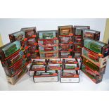 Exclusive First Editions London Area Buses, a boxed collection 1:76 scale of London Transport, Green