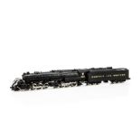 American N Gauge Steam Locomotive by Rivarossi, a cased 9136 2-8-8-2 2197 Mallet locomotive and