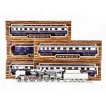 Lilliput HO Gauge German Steam Locomotive and Rheingold Coaches, a boxed group 105 02 BR 05 003 of