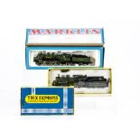 HO Gauge German Steam Locomotives, a boxed trio, locomotives with tenders both of the K.Bay.STS.B