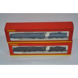 Hornby (China) OO Gauge Steam Locomotives and Tenders, a boxed duo of streamline Coronation Class