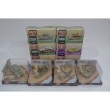 Corgi WWII 1:50 Scale Tanks and Half Tracks, a group of ten comprising WWII Legends (bubble packed