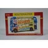 A Sunstar 1:24 Scale Routemaster, a boxed 2905 RM 686-WLT 686 in Vernon's Pools livery, limited