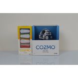 A boxed Anki Cozmo limited edition desktop robot, in blue and white, unopened together with a