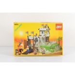 A boxed Lego Kings Mountain Fortress, 6081, opened with manual , unchecked