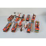 A collection of unboxed and unchecked Lego City, including four x Airport Fire Truck 60061 with