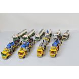 A collection of unboxed and unchecked Lego City, including four x City Auto Transporter 60060 with