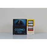 A boxed Anki Cozmo limited edition liquid metal desktop robot, together with a Cozmo boxed tread