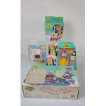 A collection of Polly Pocket by Blue Bird boxed and carded figures, comprising a Polly Pocket