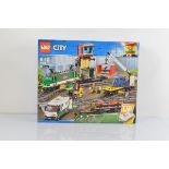 A boxed Lego City Cargo Train, 60198, unopened