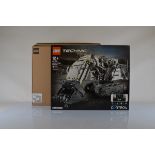 A boxed Lego Technic Control + Liebherr R 9800 Excavator, 42100, unopened in box with TM tape, in