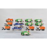 A collection of unboxed and unchecked Lego City, including four x Garbage Truck 60118 with