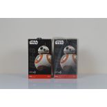 Two boxed Sphero Star Wars for Disney BB-8 app enabled droids, one unopened, one opened (2)