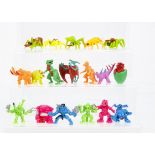 Monster In My Pocket Figures, 47 from Series 1, 23 from Series 2, 19 from Series 4, 18 from Super