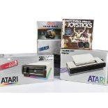 Atari Computer Equipment, including Atari Computer 800XL, Atari Disk Drive 1050, Atari 1027 Printer,