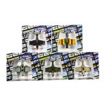 Franklin Mint Armour Collection WWII American Aircraft, five boxed 1:48 scale models BB11B620/