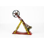 An Arnold Motorcycle Daredevil Acrobatic Stunt Toy, No.930, tinplate clockwork toy comprising