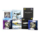 Diecast WWII and Later Aircraft, a boxed group of seven 1:72 scale Sky Guardians 025-00A Hawker