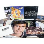 Star Wars Ephemera, including 1977 US Cinema Programme, 20x16" ESB and ROTJ Lobby Cards (7),