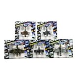 Franklin Mint Armour Collection WWII German Aircraft, five boxed 1:48 scale models B11B222 FW190