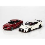 GT Spirit 1:18 BMW M235i GT039, 2017 Nissan GT-R Nismo R35 GT160, in original boxes, E, boxes G-