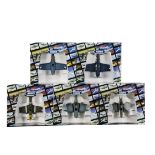 Franklin Mint Armour Collection WWII American Aircraft, five boxed 1:48 scale models F6F Hellcat