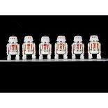 Vintage Star Wars R5-D4 Action Figures, six examples, F-VG (6)