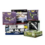 WWII Aircraft, A boxed group of six 1:48 scale Franklin Mint Armour Collection B11B640 DH98 Mosquito