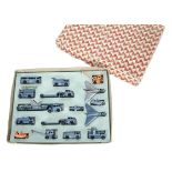 A Tri-ang Minic Push & Go RAF Presentation Set, complete set of seventeen friction drive vehicles,