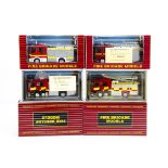 1:50 Fire Brigade Models, including Dennis Sabre - Hereford & Worcester FBM 2714, Scania -