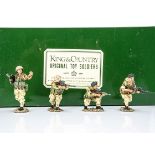 King & Country Special Forces series 4pce sets SF05 British Royal Marines in Action, 2 sets, figures