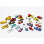 Various Diecast, small scale including Dublo Dinky Toys (2), HotWheels Redlines (2), Matchbox