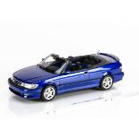 DNA Collectibles 1:18 Saab 9-3 Viggen Convertible, on stand in original box with outer cloth bag, E,