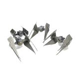 Vintage Star Wars Kenner Tie Fighters, Darth Vader's Tie Fighter, Tie Interceptor (3), F, all