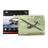 Corgi Aviation Archive WWII Aircraft, two boxed examples 1:72 scale AA39501 MacRoberts Reply Short
