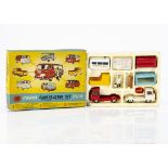 A Corgi Toys Gift Set 24 Commer Constructor Set, comprising two Commer cab chassis units, four