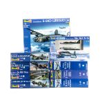 Revell 1:48 Aircraft Kits, 04259 B-24D Liberator (2), 04569 Boeing B-17G "Flying Fortress" (2),