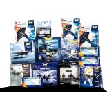 Corgi Aircraft, a group of WWII and Modern Aircraft comprising Aviation Archive 1:72 scale 49303