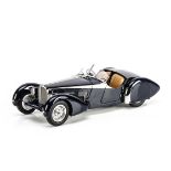 CMC 1:18 Bugatti 57 SC 1938 Corsica Roadster M-106, in original polystyrene box with outer buff card