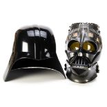 Star Wars Darth Vader 1:1 ROTJ Reveal Helmet, thought to be a fan made helmet, possibly started from