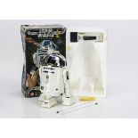 Vintage Star Wars Takara Super Control R2-D2, missile firing remote control plastic model of R2-