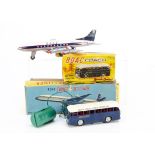 Hong Kong Plastic BOAC Coach, battery operated remote control model, larger scale copy of the