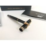 A cased Mont Blanc Meisterstuck ball point pen, the Special Anniversary Edition, with enclosed CD