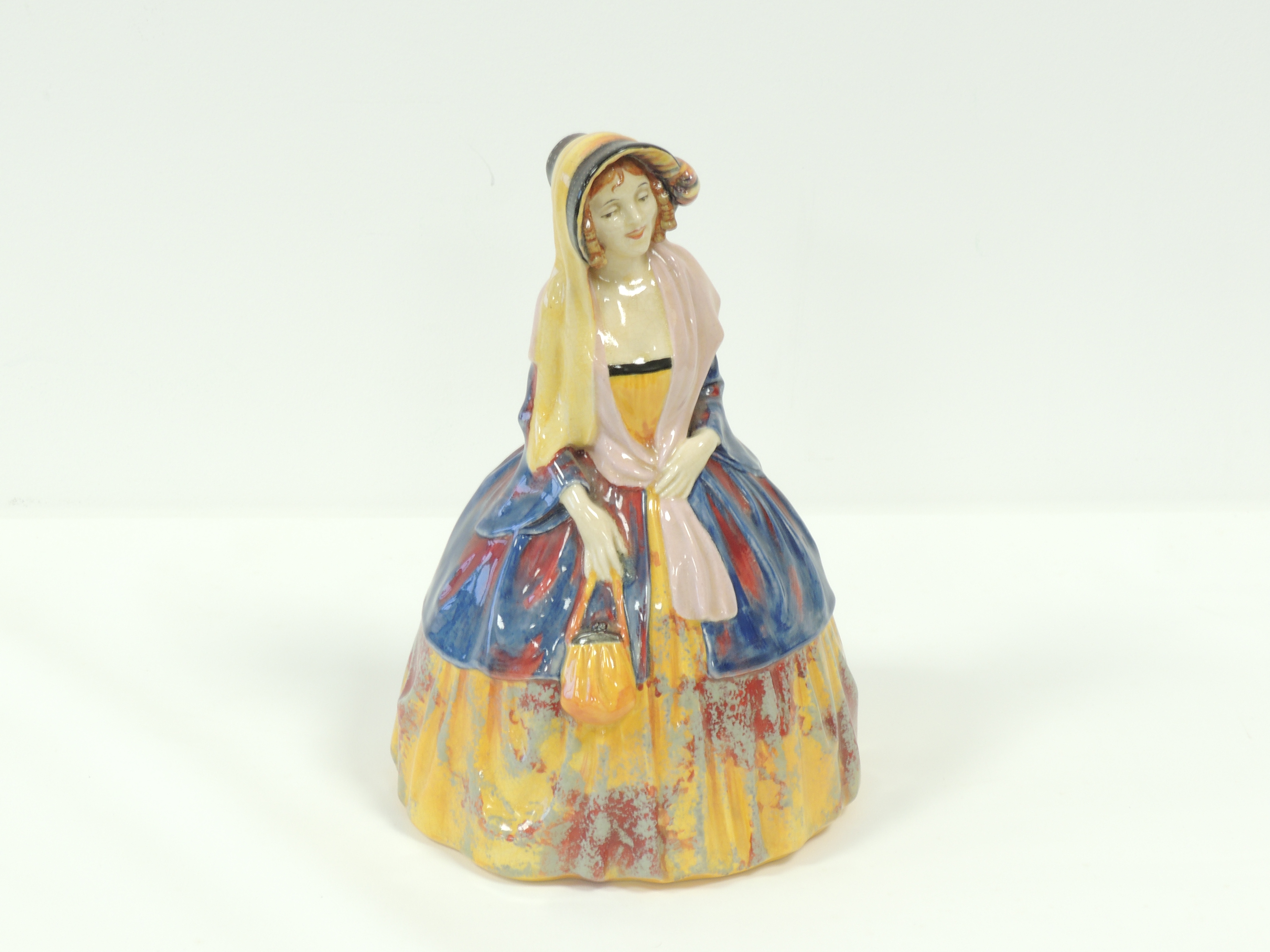 An early 20th Century Royal Doulton figure of Sylvia HN1478, with green Royal Doulton backstamp,