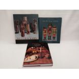 Three art reference books about treen, The Art & Character of Nutcrackers' by Arlene Wagner, from