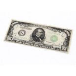 A United States of America One Thousand Dollar Federal Reserve Note, No. G00224934 A, marked