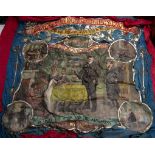 National Union of Railwaymen Aston and Birmingham Branch trade union banner, Approx 300cm wide. AF