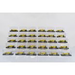 30 Onyx 1/43 scale diecast Formula One models, All 287 Forti Ford Luca Badoer examples, all in