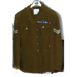 A Man's No.2 Army dress uniform, together with a military formal wear uniform (2)